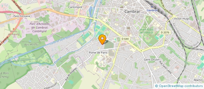 localisation de l'entreprise EMI  CAMBRAI