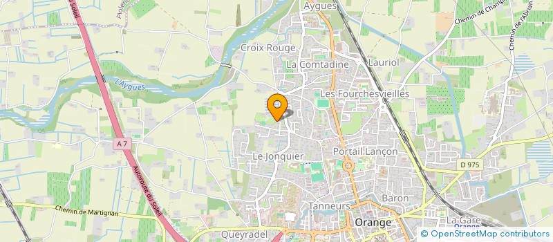 localisation de l'entreprise EMI  ORANGE