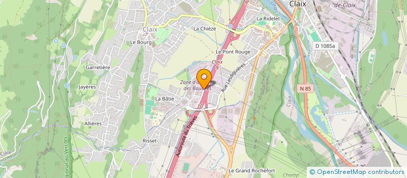 localisation de l'entreprise EMI  CLAIX