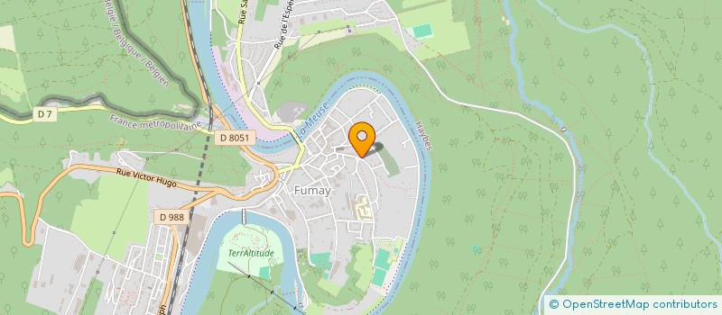 localisation de l'entreprise EMI  FUMAY