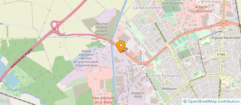 localisation de l'entreprise EMI CUIR à SAINT-BRICE-COURCELLES