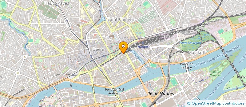 localisation de l'entreprise EMI GRAND OUEST à NANTES