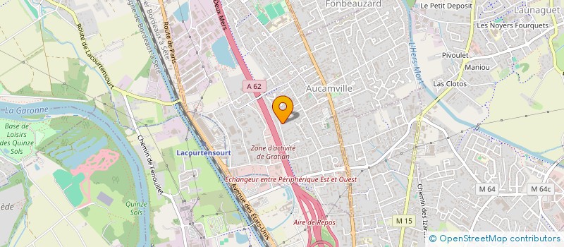 localisation de l'entreprise EMI INVEST à AUCAMVILLE