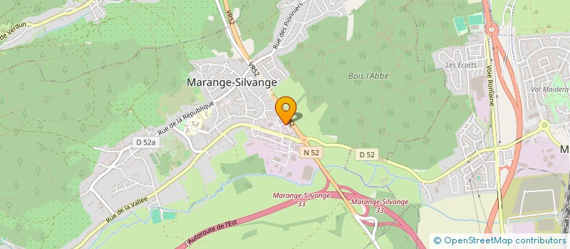 localisation de l'entreprise EMI KAR VERANDA à MARANGE-SILVANGE