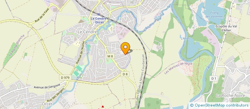 localisation de l'entreprise EMI & MAX  LE CENDRE