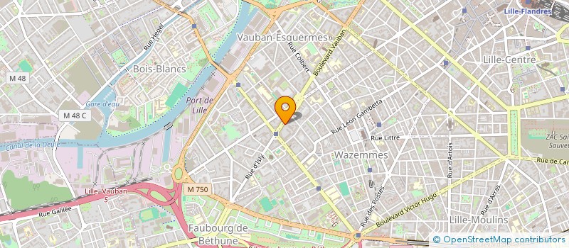 localisation de l'entreprise EMI PARTICIPATIONS à LILLE