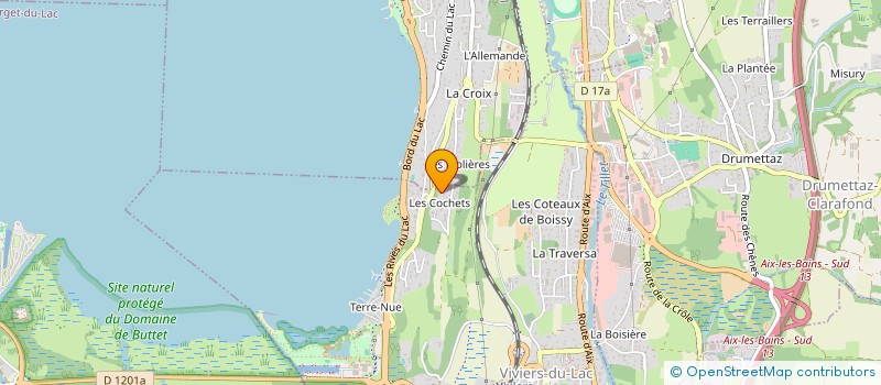 localisation de l'entreprise EMI. R  MASSIGNIEU-DE-RIVES