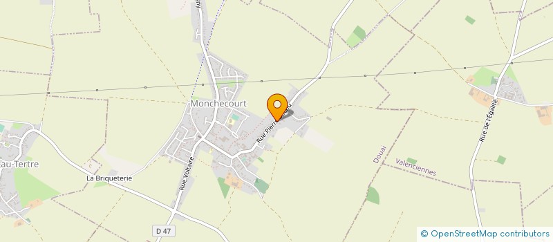 localisation de l'entreprise EMI SOL à MONCHECOURT