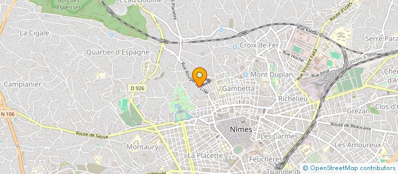 localisation de l'entreprise EMIANNE  NIMES