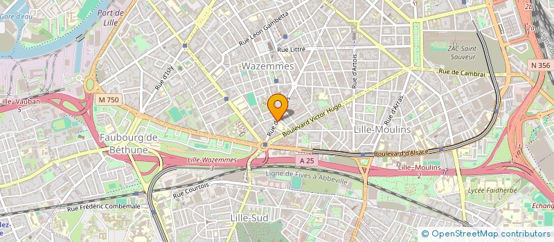 localisation de l'entreprise EMIBA ENGINEERING  LILLE