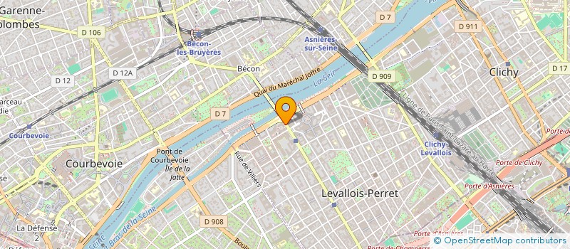 localisation de l'entreprise EMIC LAB à LEVALLOIS-PERRET