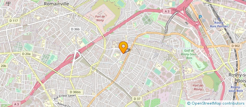 localisation de l'entreprise EMICA à MONTREUIL