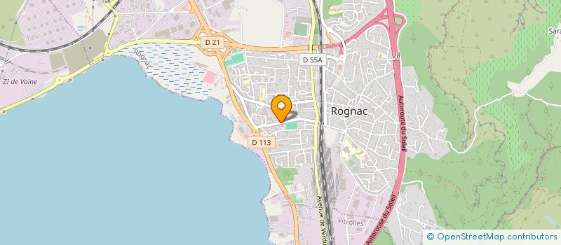 localisation de l'entreprise EMICAJU  ROGNAC