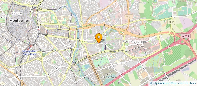 localisation de l'entreprise EMICAM à MONTPELLIER