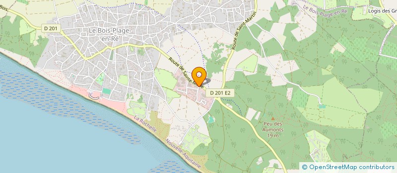 localisation de l'entreprise EMICASTEGUI  LE BOIS-PLAGE-EN-RE