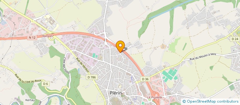 localisation de l'entreprise EMICE  PLERIN