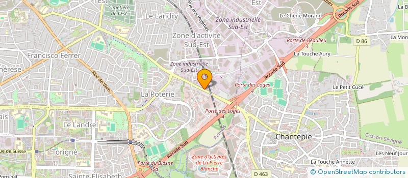 localisation de l'entreprise EMICHA  RENNES