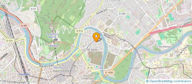 localisation de l'entreprise EMICO à GRENOBLE