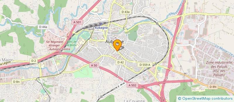 localisation de l'entreprise EMICRO SERVICES AUBAGNE à AUBAGNE