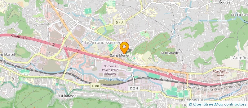 localisation de l'entreprise EMIDOM SERVICES à MARSEILLE