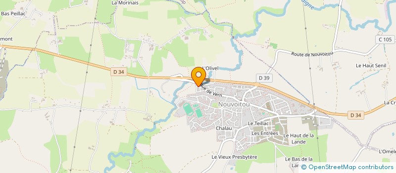 localisation de l'entreprise EMIE  NOUVOITOU