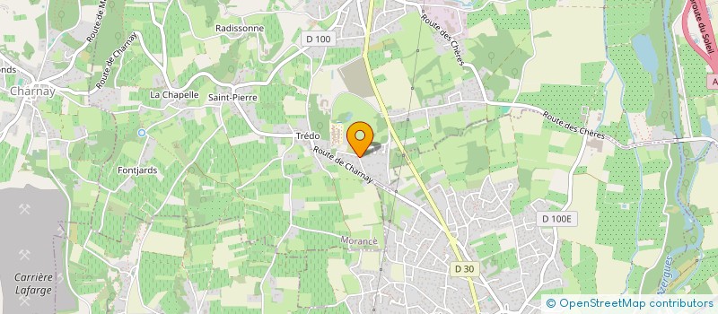 localisation de l'entreprise EMIE DEPLANTE  MORANCE