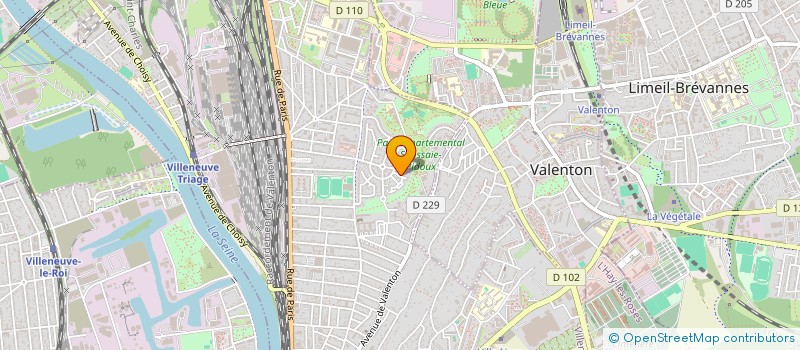 localisation de l'entreprise EMIEL INVEST  VILLENEUVE-SAINT-GEORGES