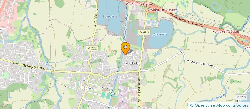 localisation de l'entreprise EMIETER  ESCHAU