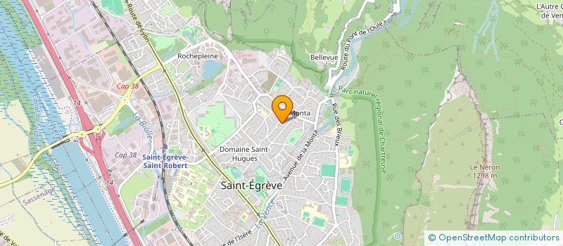 localisation de l'entreprise EMIGACO  SAINT-EGREVE