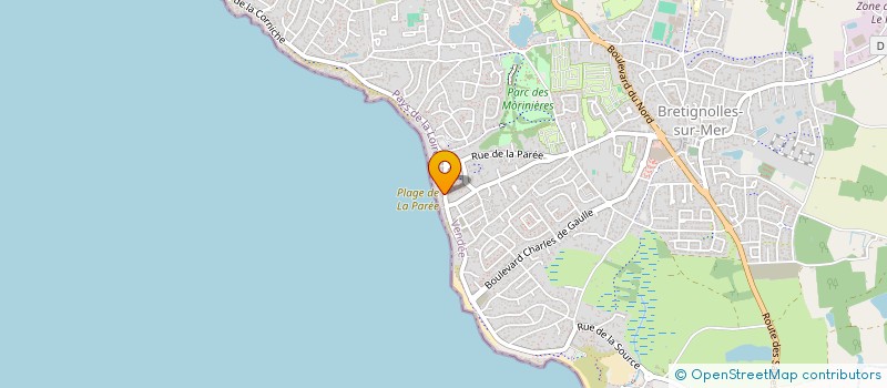 localisation de l'entreprise EMIGUI à BRETIGNOLLES-SUR-MER
