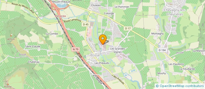 localisation de l'entreprise EMII à IGE