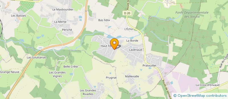 localisation de l'entreprise EMIJEAN  VERNEUIL-SUR-VIENNE