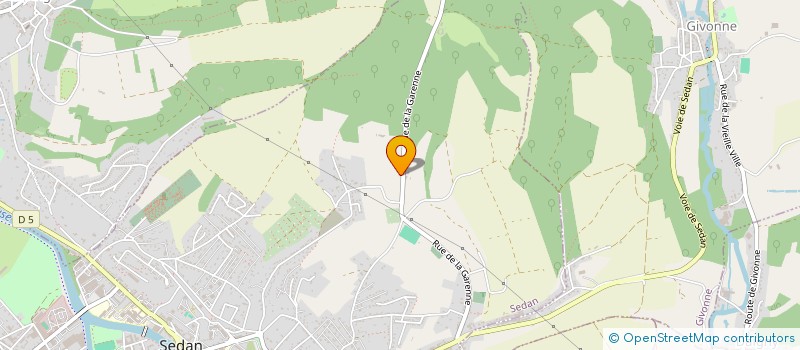 localisation de l'entreprise EMIJOS  SEDAN