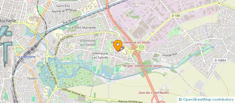 localisation de l'entreprise EMIKA  LA ROCHELLE