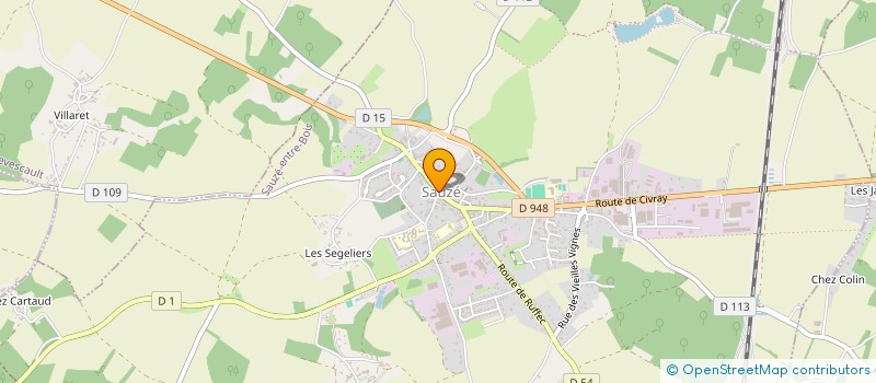 localisation de l'entreprise EMIKA-JAYNE MARIAGE  SAUZE-ENTRE-BOIS