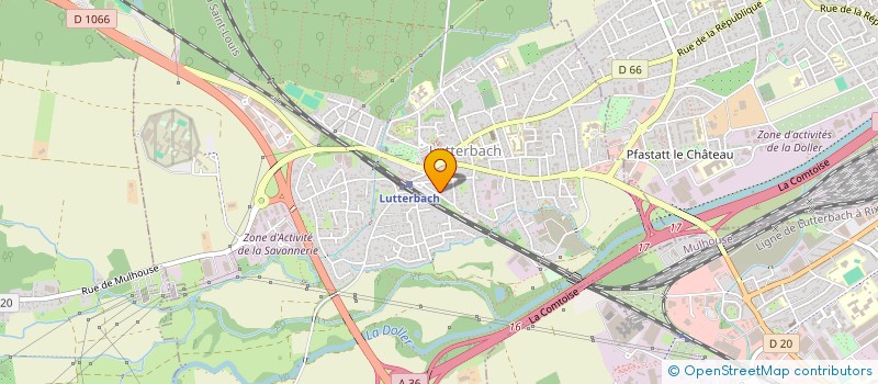 localisation de l'entreprise EMIKALEO SHOP  LUTTERBACH