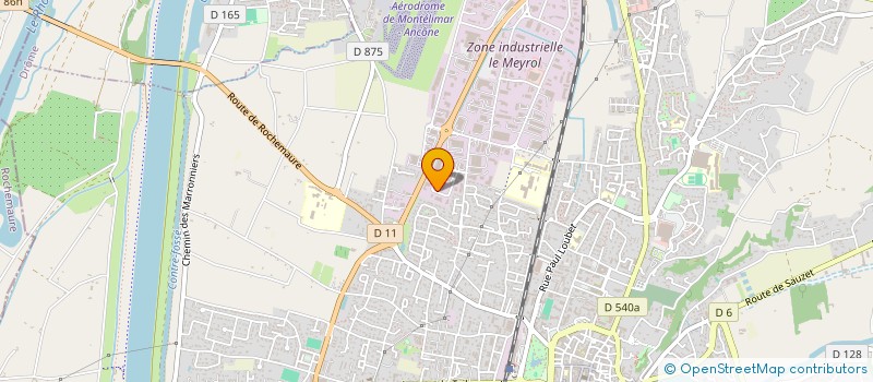 localisation de l'entreprise EMIKARS à MONTELIMAR