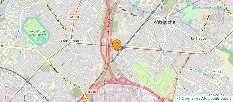 localisation de l'entreprise EMIKO à WASQUEHAL