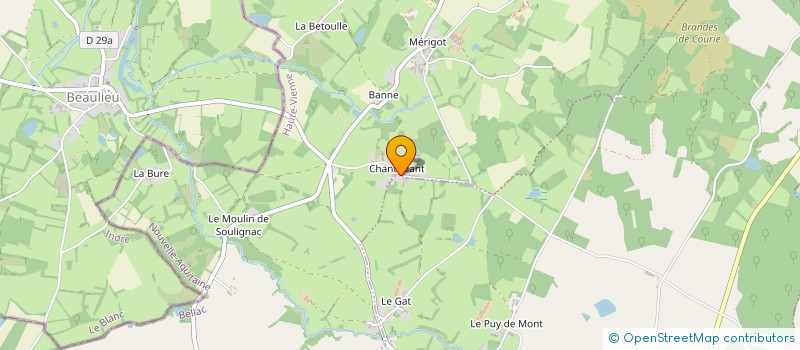 localisation de l'entreprise EMILAND EURL à SAINT-GEORGES-LES-LANDES