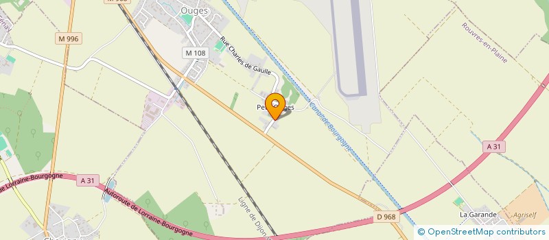 localisation de l'entreprise EMILBRICOLE  OUGES