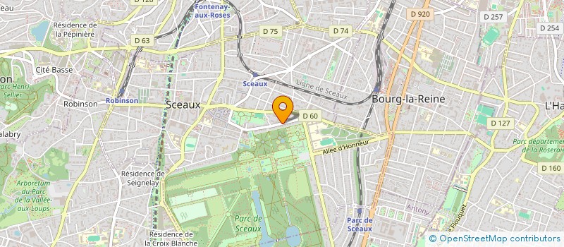 localisation de l'entreprise EMILE à SCEAUX