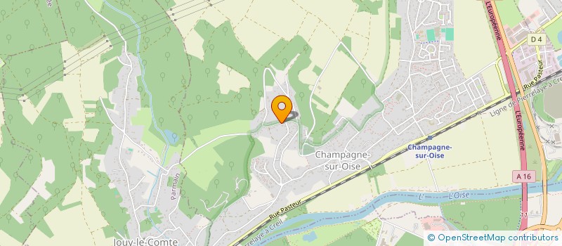 localisation de l'entreprise EMILE & ERNEST  CHAMPAGNE-SUR-OISE