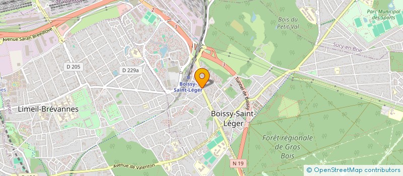 localisation de l'entreprise EMILE EULOGE AKANNI à BOISSY-SAINT-LEGER