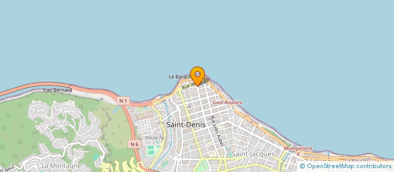 localisation de l'entreprise EMILE ISAUTIER ASSURANCES à SAINT-DENIS