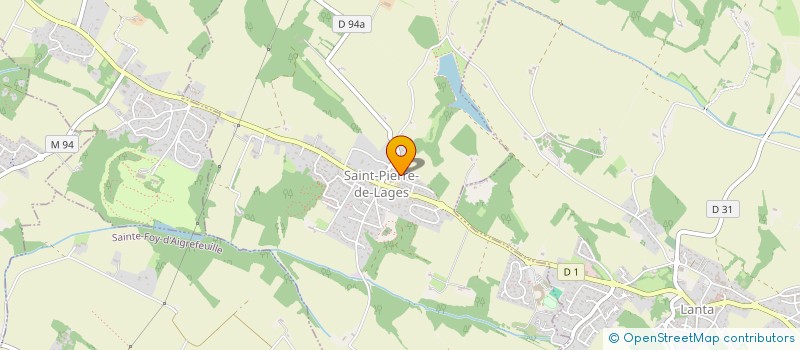 localisation de l'entreprise EMILE LOMBARD  SAINT-PIERRE-DE-LAGES