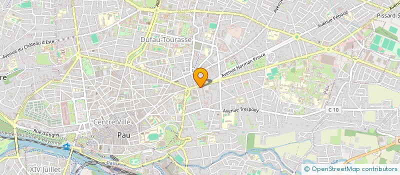 localisation de l'entreprise EMILE SCHMITT IMMOBILIER à PAU