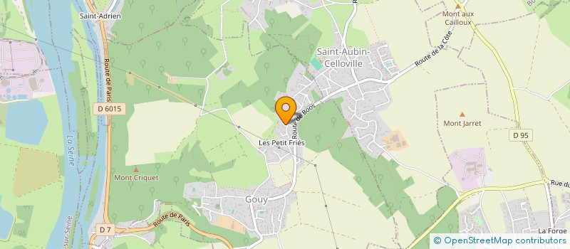 localisation de l'entreprise EMILE ZOLA  GOUY