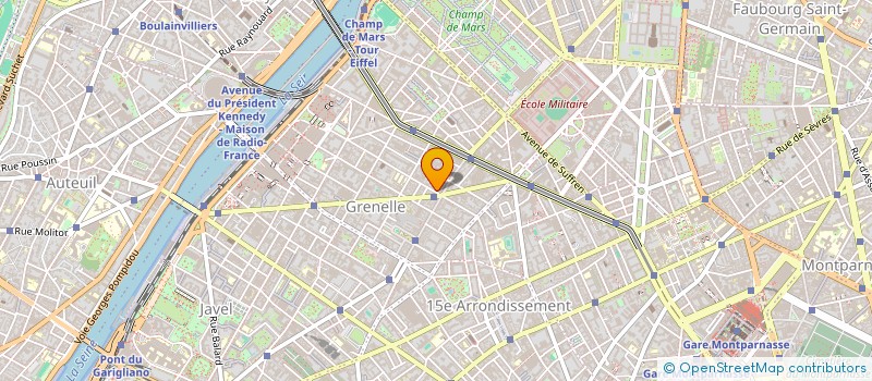 localisation de l'entreprise EMILE ZOLA AUTO-ECOLE à PARIS