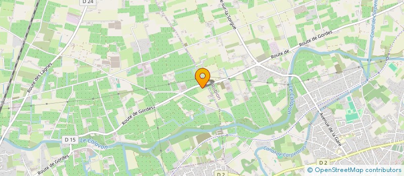 localisation de l'entreprise EMILEO  CAVAILLON