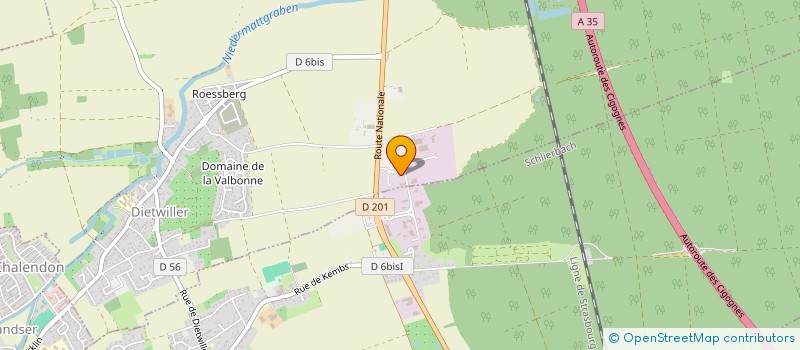 localisation de l'entreprise EMILIA  DIETWILLER